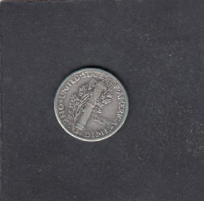 Beschrijving: 1 Dime MERCURY